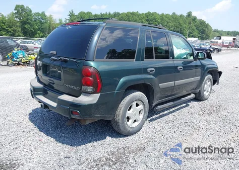 2003 Chevrolet Trailblazer Ls from USA, damaged, VIN 1GNDT13S432147045